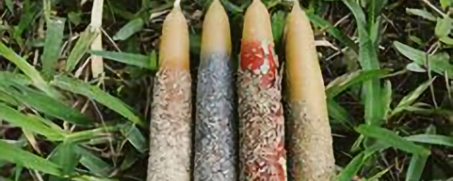 Elemental Candle Colours