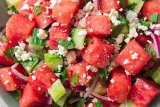 Summer Solstice, Watermelon & Feta Salad