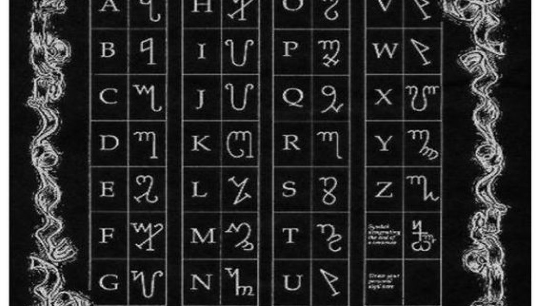 The Theban Alphabet