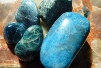 Blue Apatite