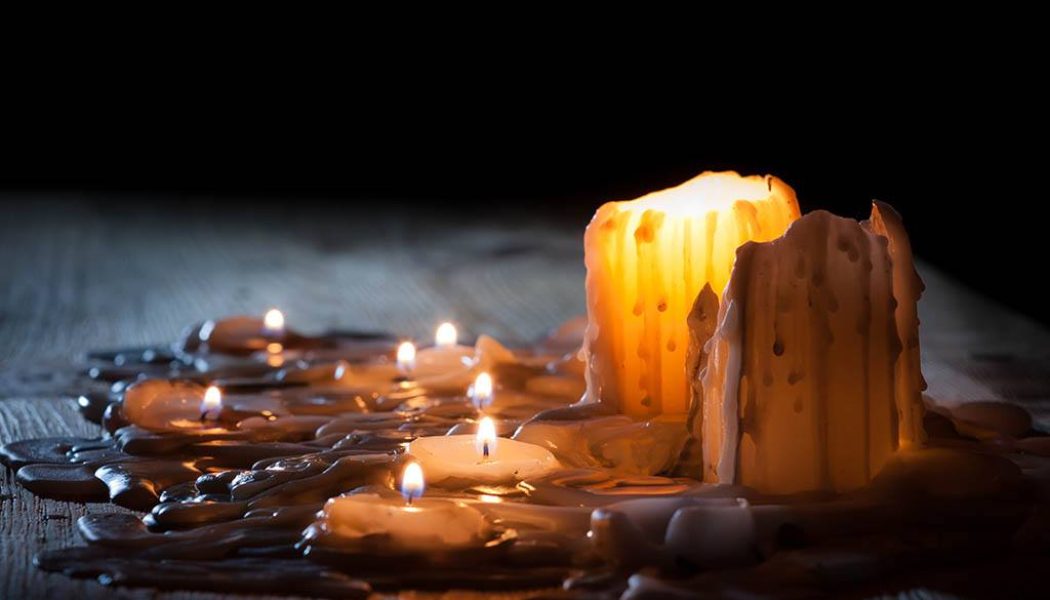 Candle Burning to a Puddle