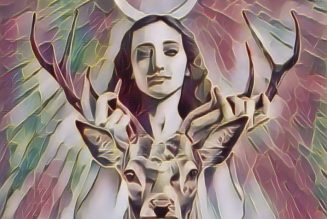 The Ancient Midwinter Deer-Mother Goddess.