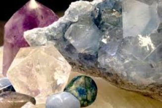 Magical crystals and stones