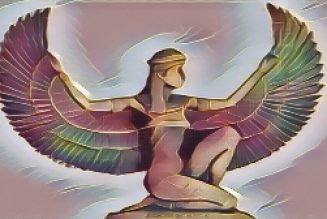 Isis, Egyptian Goddess of Magic.