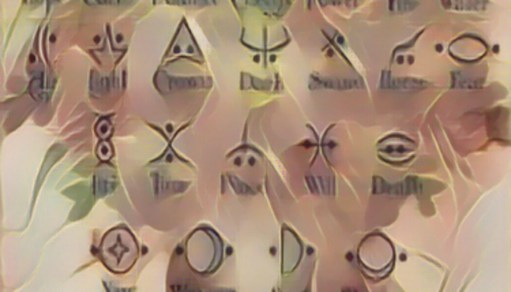 Moon spirit symbols