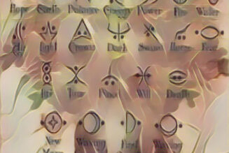 Moon spirit symbols
